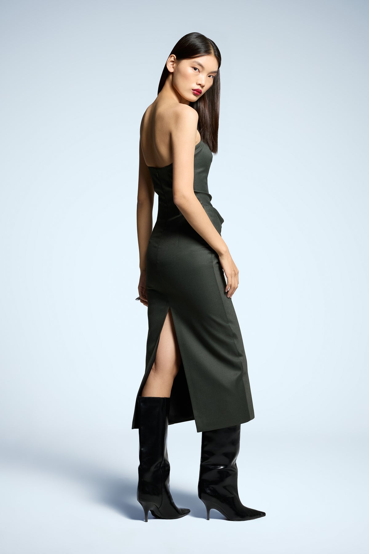 JASMINE MIDI ELBİSE