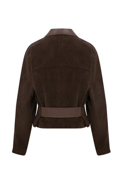 ADORIA KADİFE BOMBER CEKET