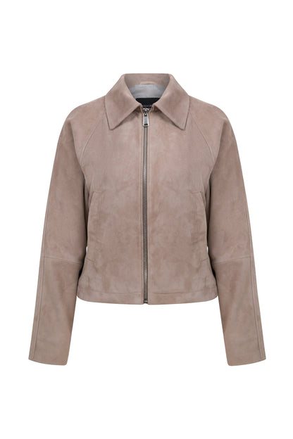 ADORIA SÜET BOMBER CEKET