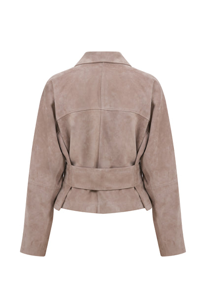 ADORIA SÜET BOMBER CEKET