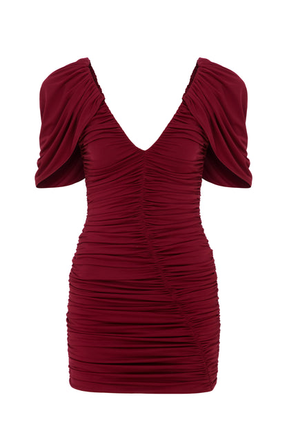 POEM DRAPELİ ELBİSE