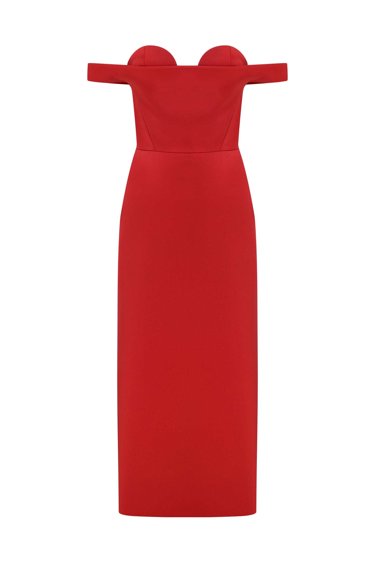 ISABELLE MİDİ ELBİSE