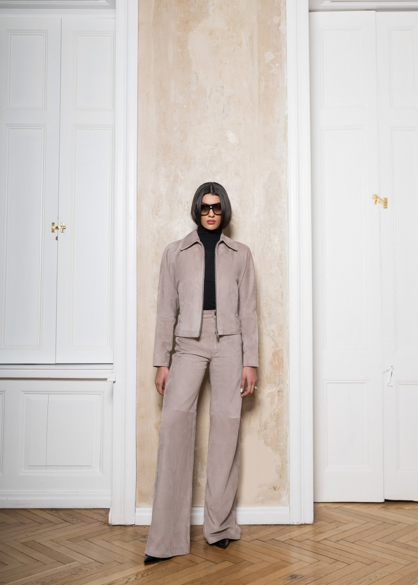 ADORIA SÜET BOMBER CEKET