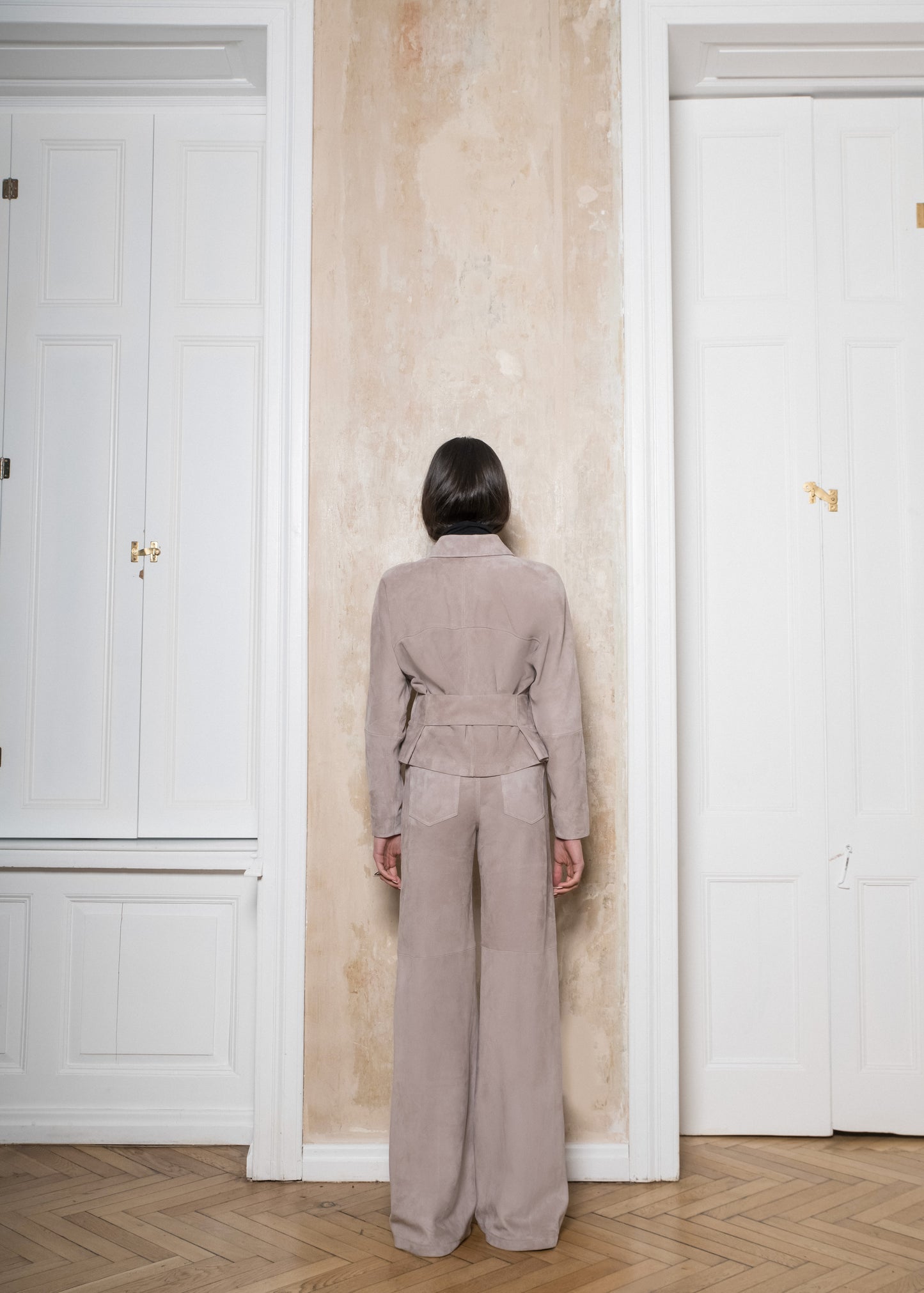 CLAIRE SÜET PANTOLON